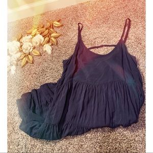 Navy Babydoll Tunic